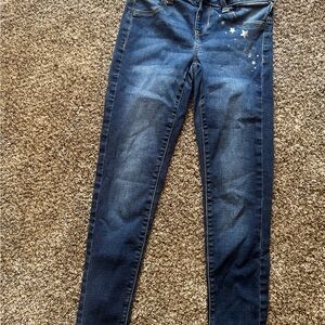 SO Blue Jeans with Lived-In Look